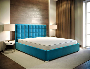 Tufted Headboard Bed